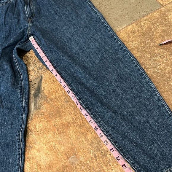 levi’s high waisted tapered cinched denim jeans women’s size 30 - Picture 2 of 6